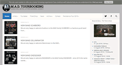 Desktop Screenshot of mad-tourbooking.de